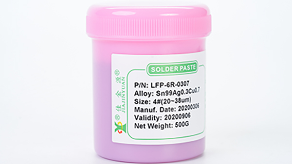 LFP-6R-0307紅色無鉛錫膏